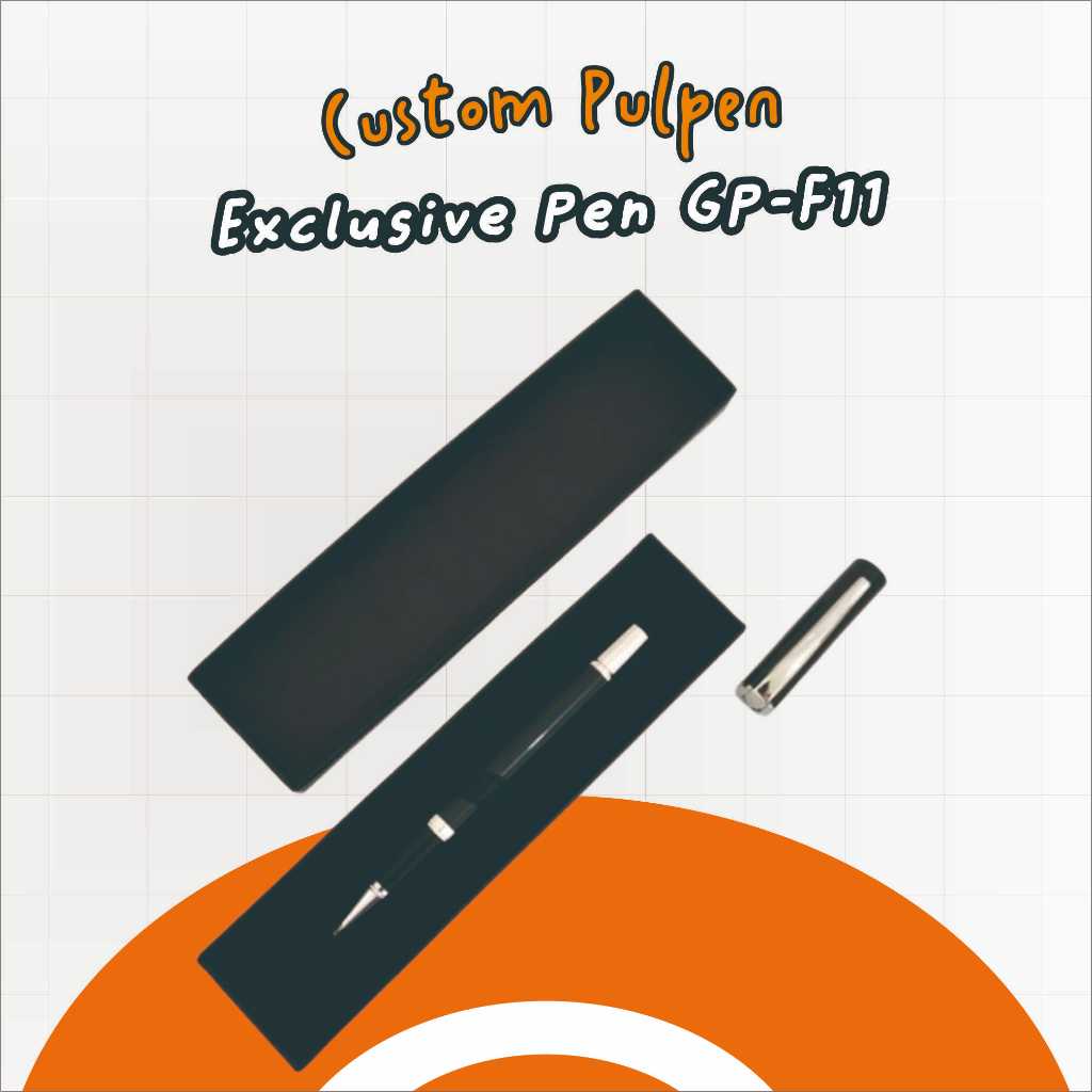 

Giftbox Pulpen Souvenir Free Cetak Nama Dan Logo | FREE GRAFIR NAMA DAN LOGO | - Exclusive Pen GP-F11