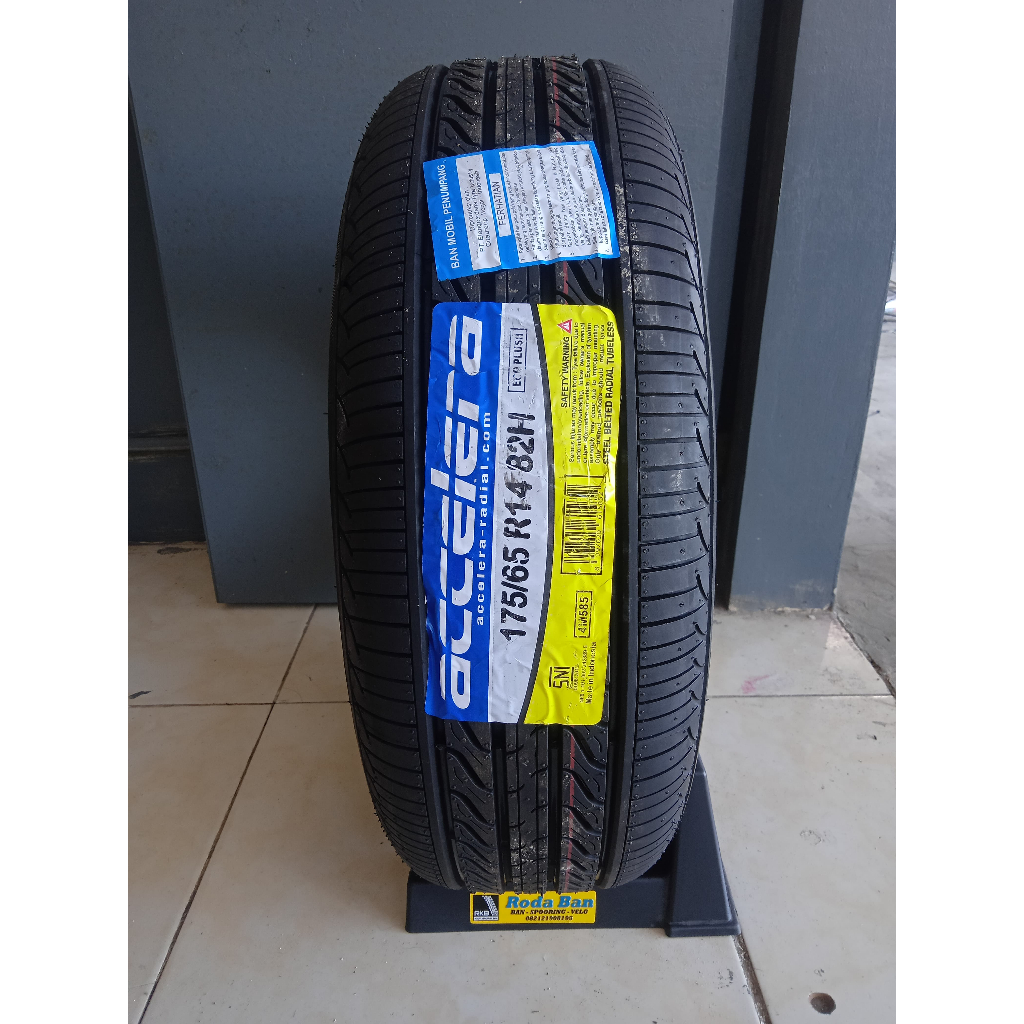 Ban Baru - Accelera Ecoplush 175/65 R14 - Ban Mobil Brio Ayla Agya Calya Sigra Jazz Sirion