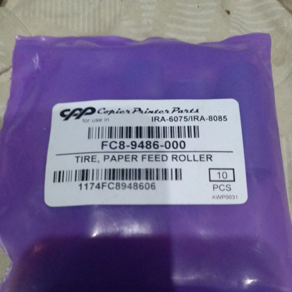 KARET VERTIKAL MESIN FOTOKOPI IRA 6075 6275 6575