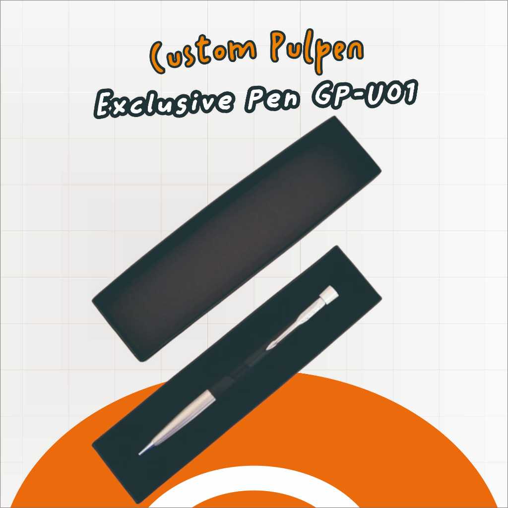 

Pulpen Hadiah Perusahaan Free Custom Nama Dan Logo | FREE GRAFIR NAMA DAN LOGO| - Exclusive Pen GP-U01