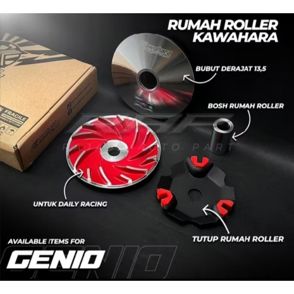 Rumah Roller Genio Kawahara Racing Beat Scoopy Vario 110 eSP Beat Deluxe