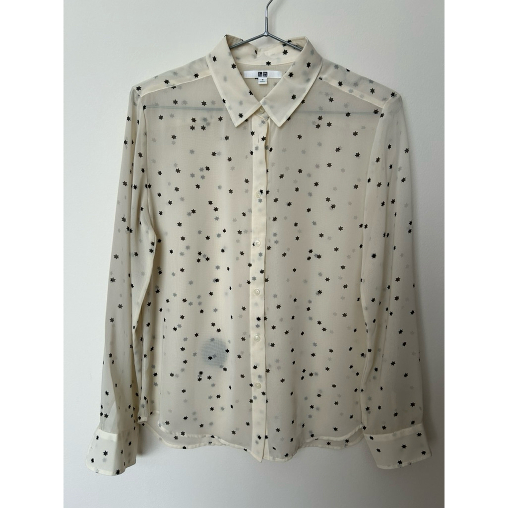 PRELOVED Uniqlo Rayon Shirt - Long Sleeve