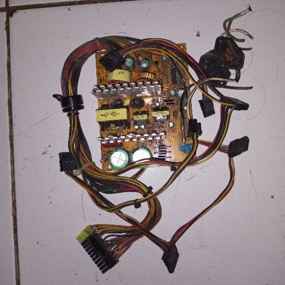 Mesin Mainboard PSU SIM-X Model:SX-380W Mati Bahan.