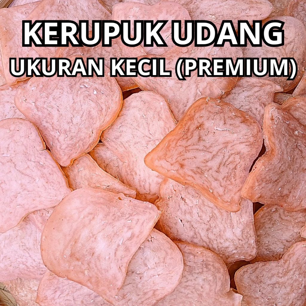 

KERUPUK UDANG MENTAH PREMIUM ukuran kecil