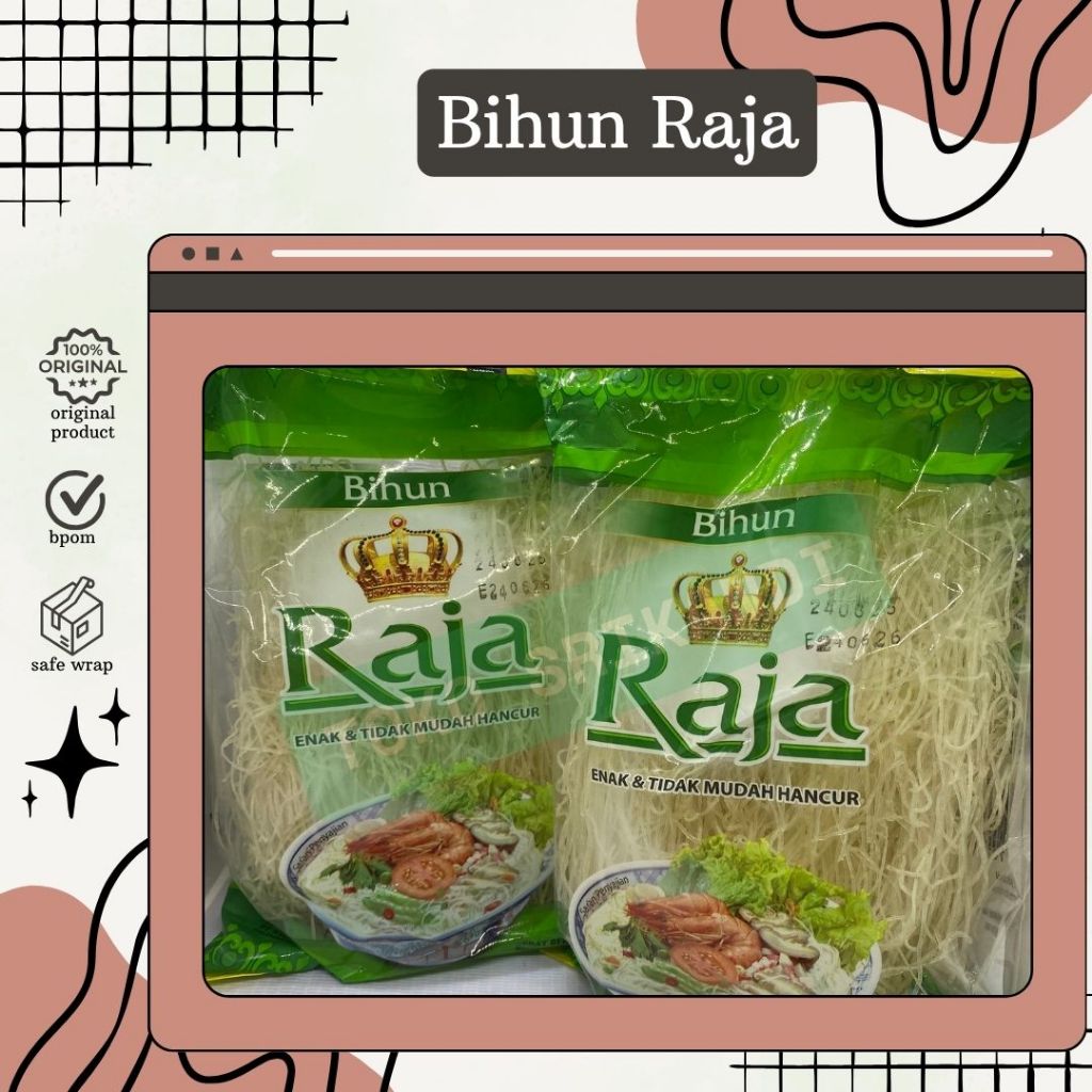 

Bihun Raja 110gr per bungkus