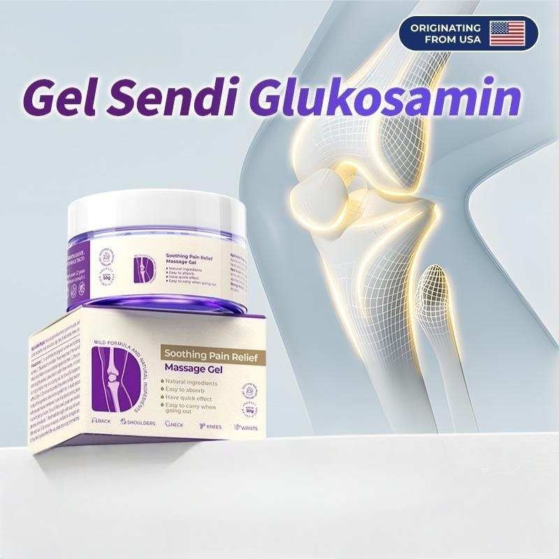 Gel Penenang Sendi, Meredakan Nyeri Lutut, Pembengkakan, Kekakuan, dan Radang Sendi