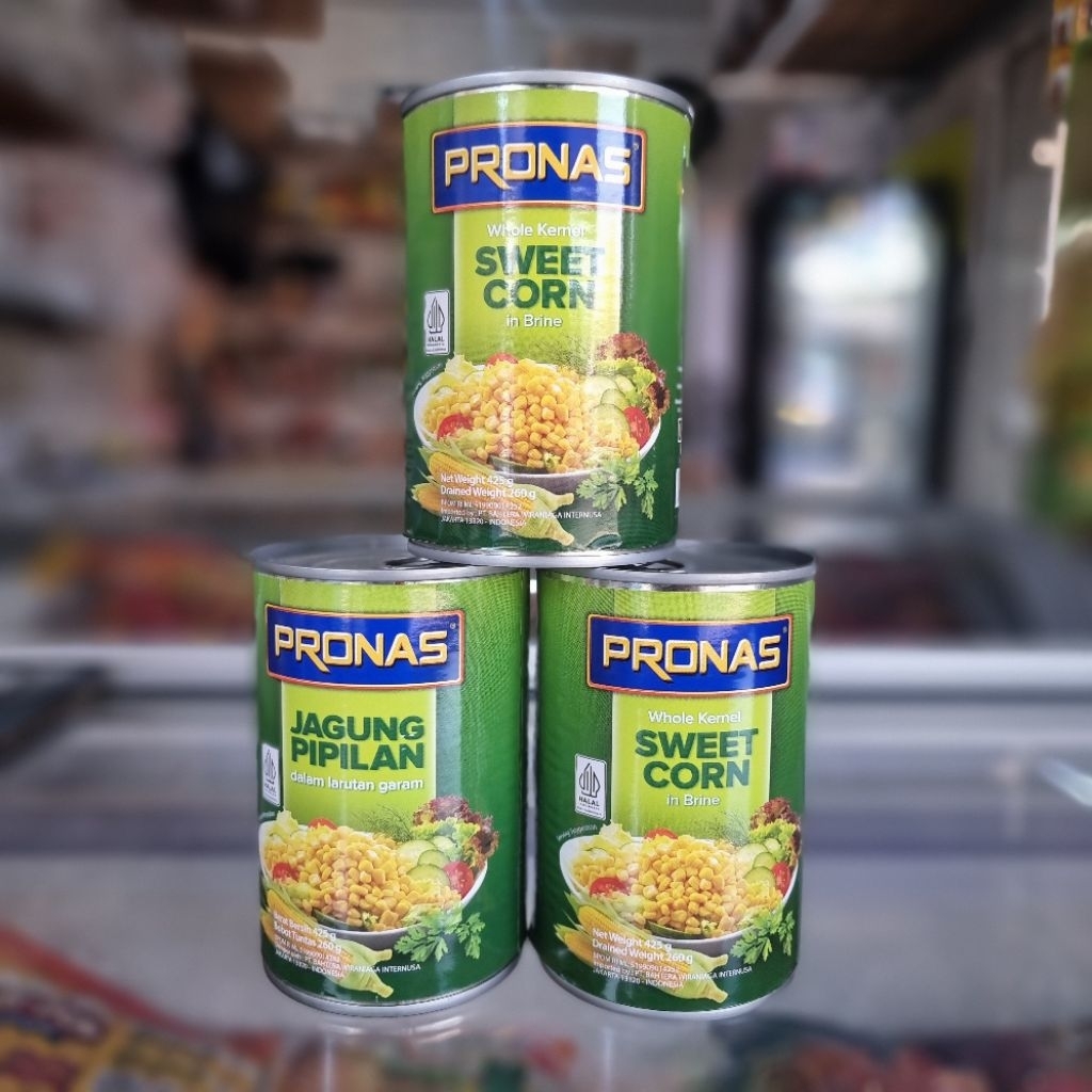 

Pronas Jagung Pipil Sweet Corn Jagung Kaleng 425g