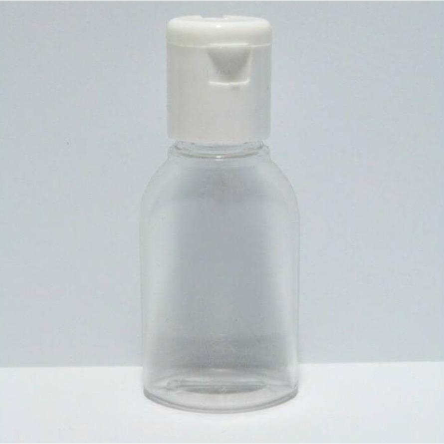 [1000 PCS] Botol PVC Antis 30ml 30 ml Fliptop Putih White - Botol Hand Sanitizer Murah Antis 30 ml
