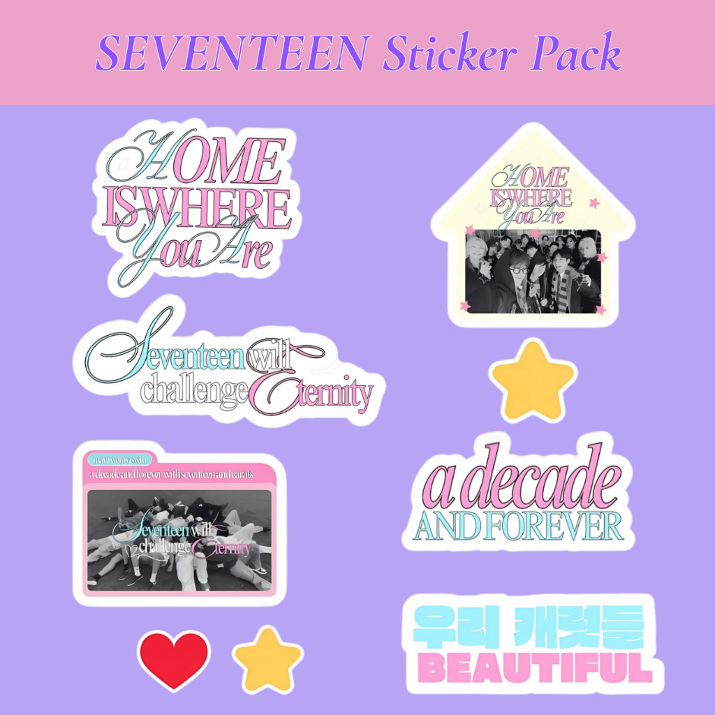 

SEVENTEEN STICKER PACK
