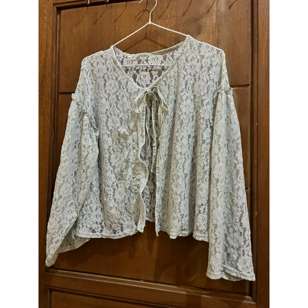 Outer Brukat Sage Green