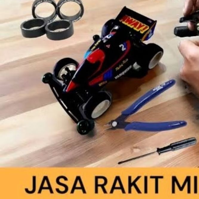 Jasa rakit Tamiya mini 4wd harga per 1 tamiya