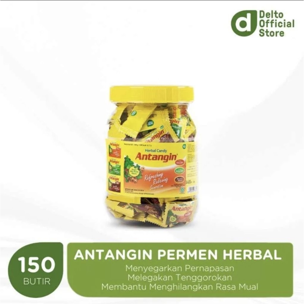

Permen Antangin Toples (isi 150 & 250)
