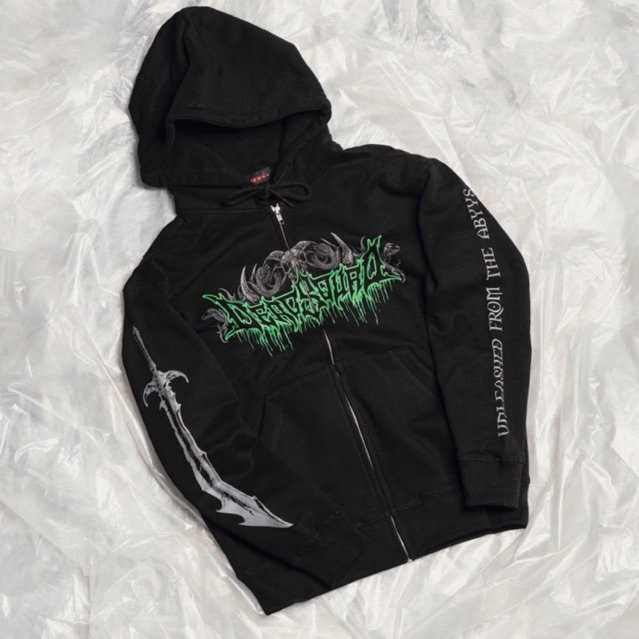 Gozeal x Deadsquad - Death Valley, Hoodie Zipper | Original Merchandise