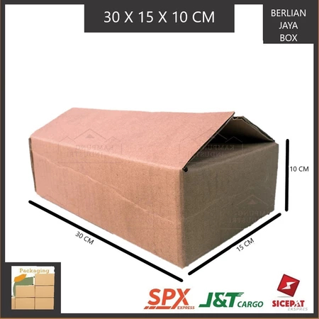 

KARDUS PACKING SINGGLE WALL UKURAN P30xL15xT10