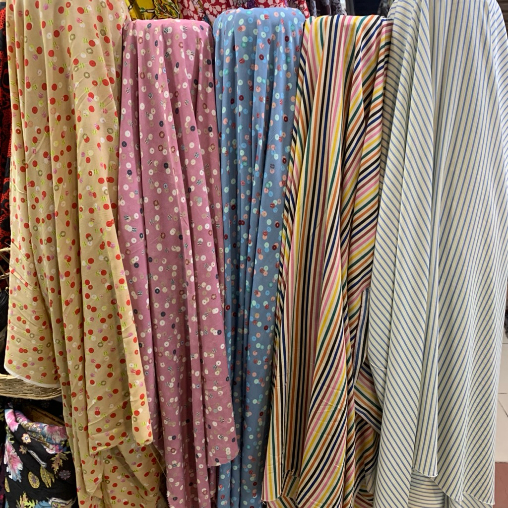 kain diamond crepe motif - kain crepe diamond premium - kain crepe motif luxury