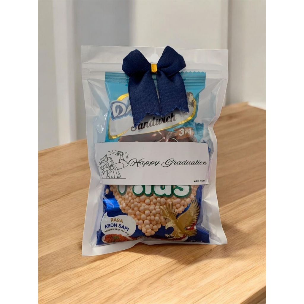 

(PROMO) Mini gift snack BIRU/Mini gift/Mini gift snack/Mini hampers/Hampers snack/mini gift snack termurah