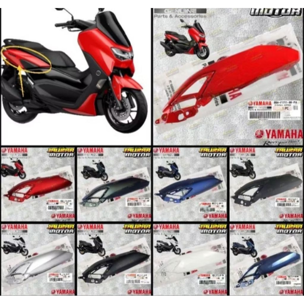 COVER BODY BELAKANG NEW NMAX CONECTED KANAN ORIGINAL
