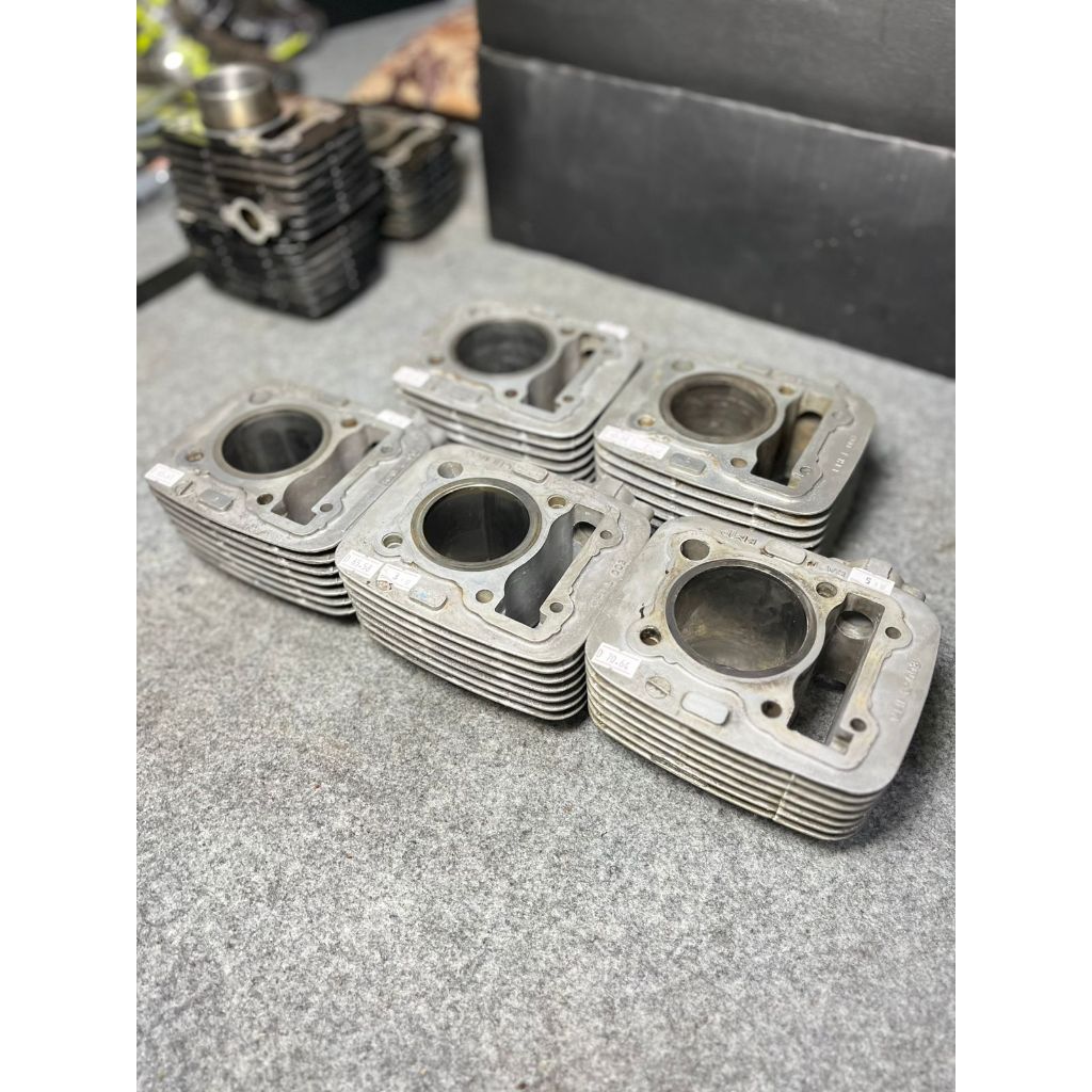Blok seher boring blok mesin ori copotan untuk bahan bore up klx dteacker 150  klx 140