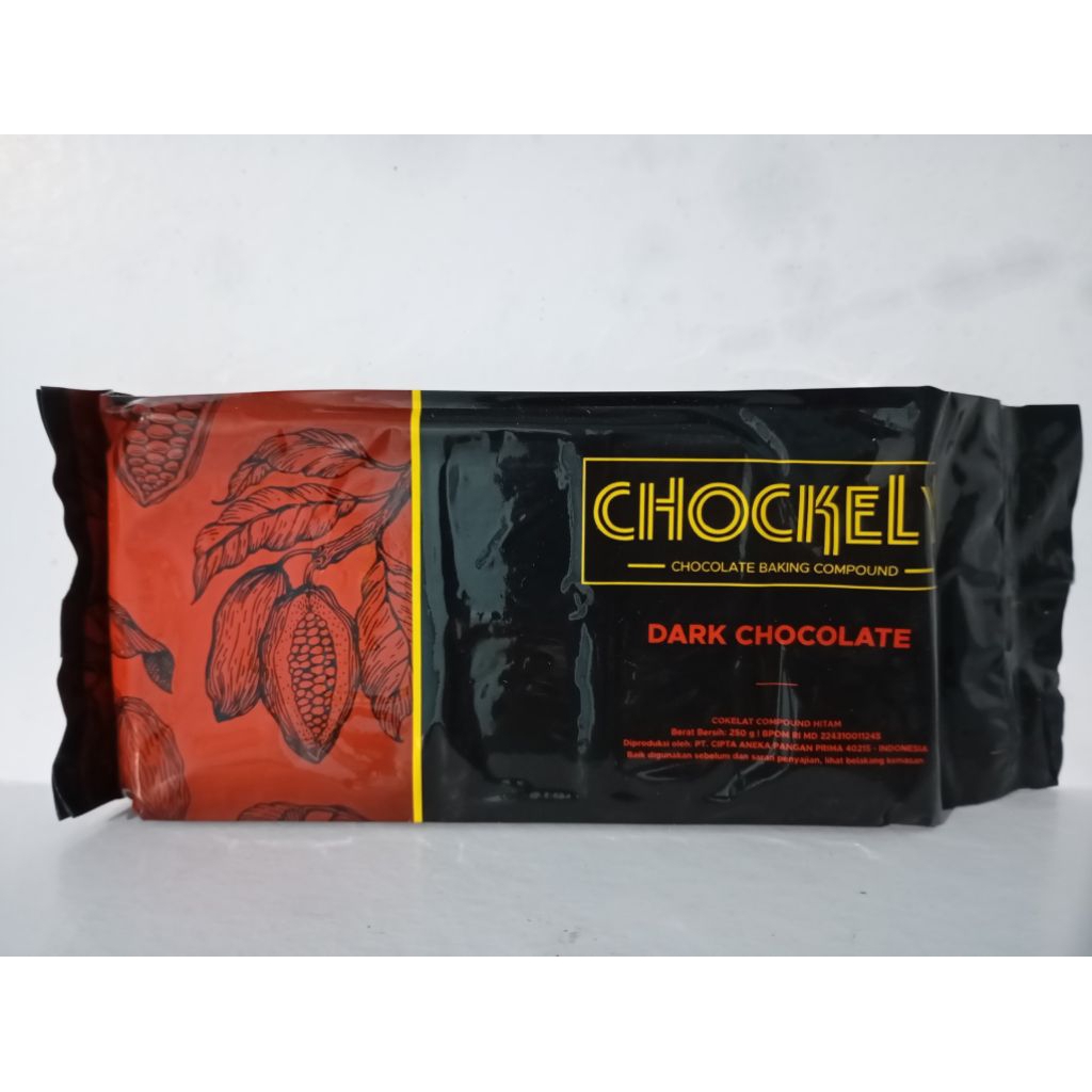 

Chockely Dark Chocolate Baking Compound 250 gr