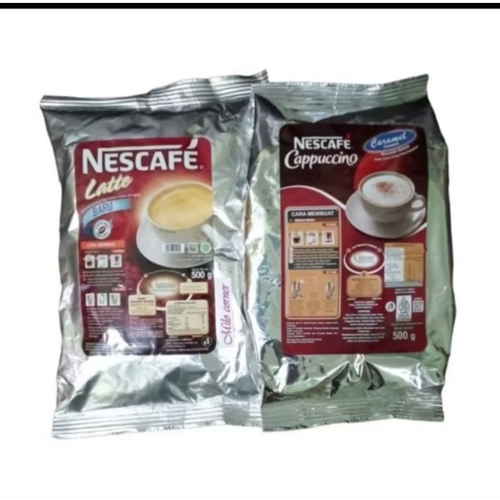 

Nescafe Cappuccino Caramel 500 gr - Nescafe Cappuccino Latte 500 gr