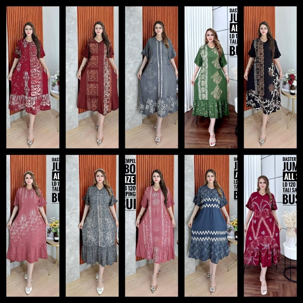 DASTER JUMBO || DASTER PEKALONGAN|| DASTER BATIK