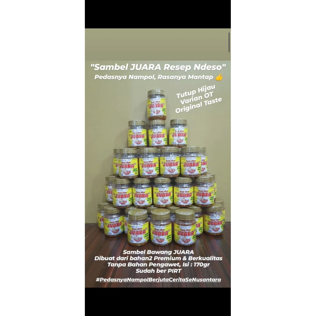 

Sambel JUARA Resep Ndeso Official