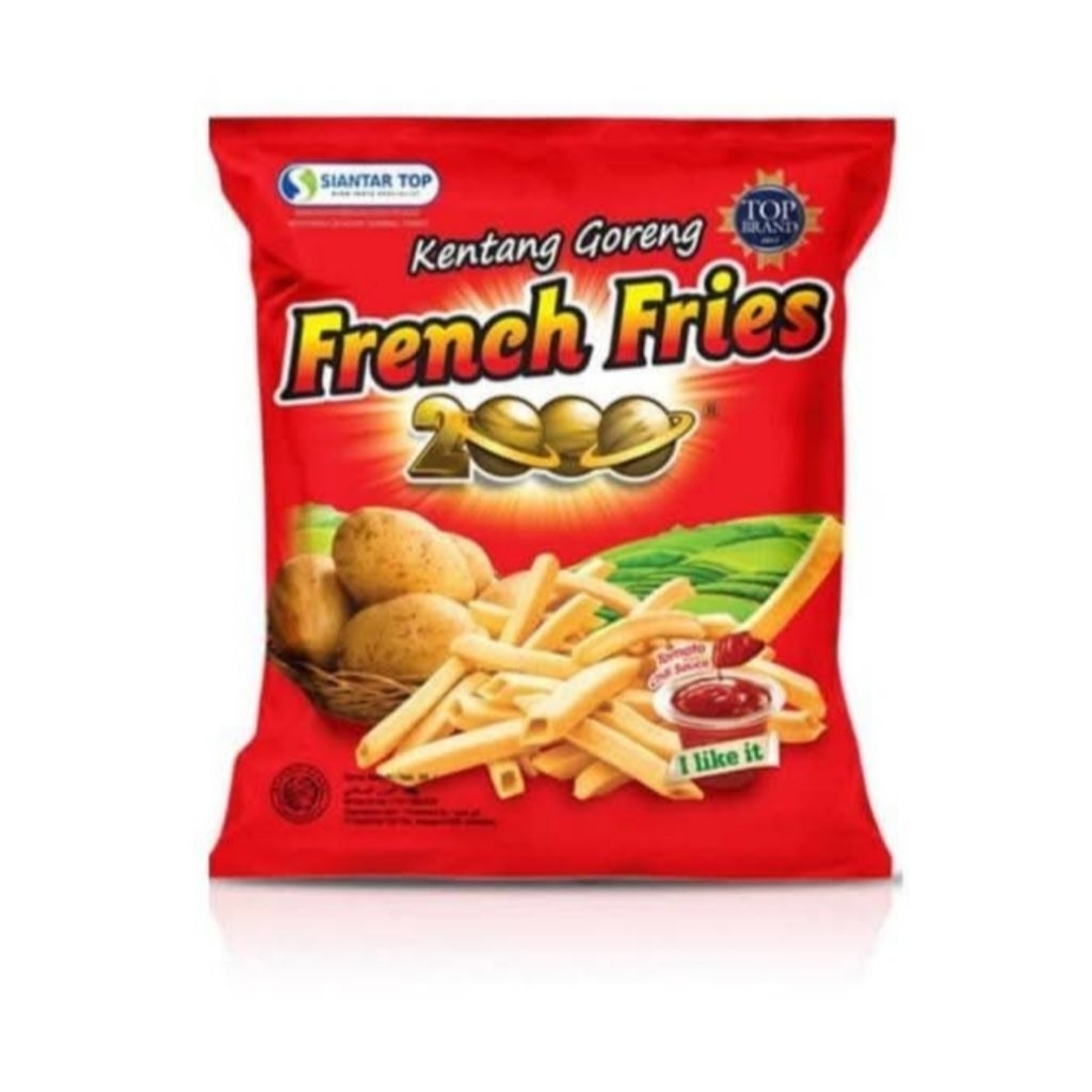 

French Fries 2000 Kentang Goreng [ 24 gr x 10 Pcs ]