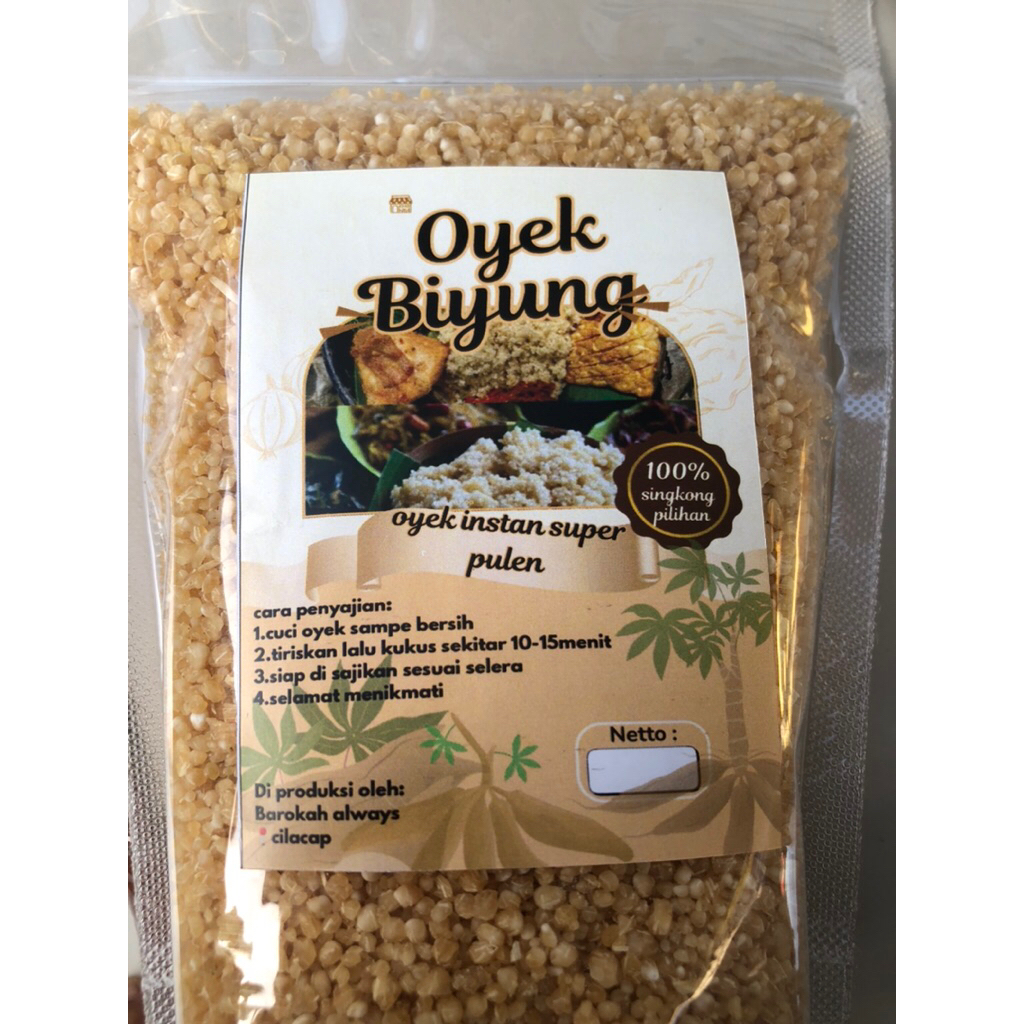 

Beras oyek kualitas super pulen termurah 500gr