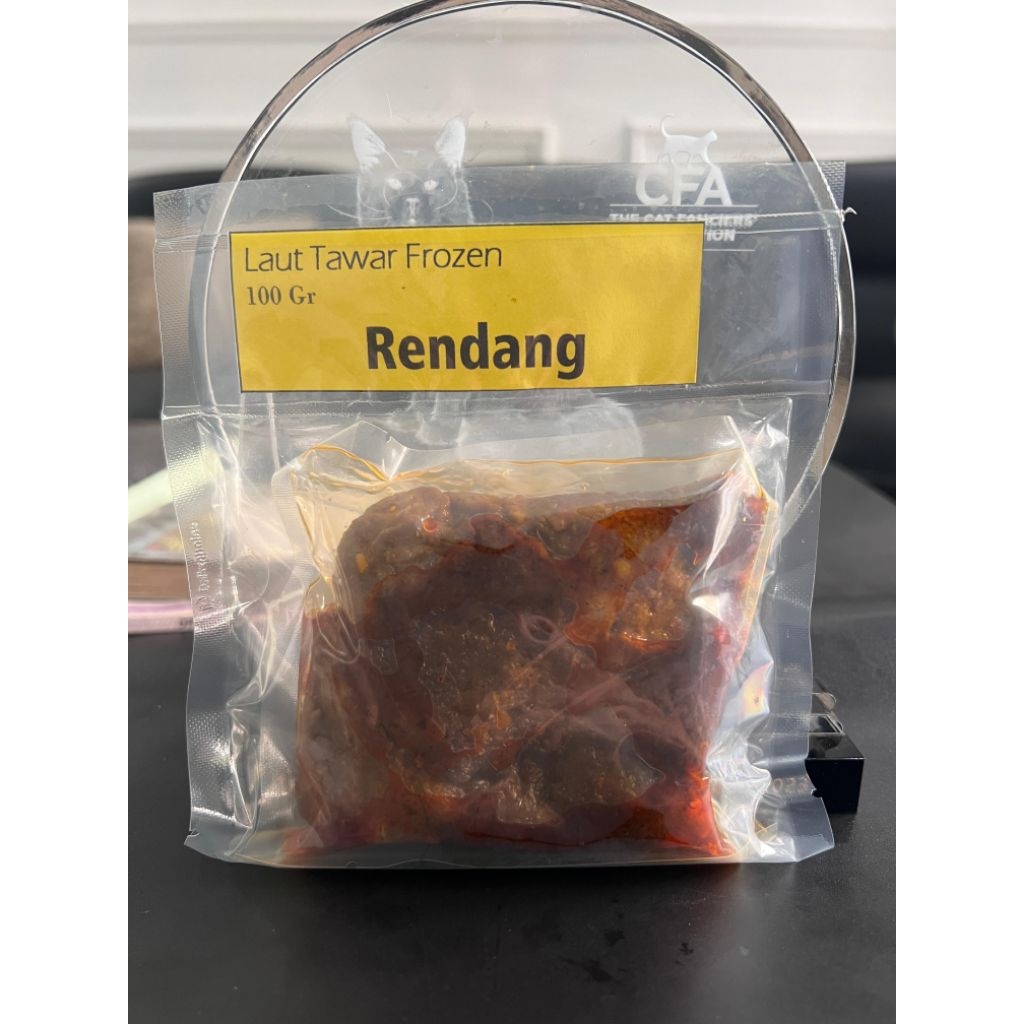 

Frozen daging rendang