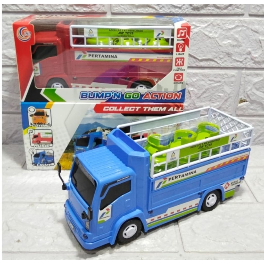 (DOS) MAINAN TRUCK GAS LPG JALAN SUARA