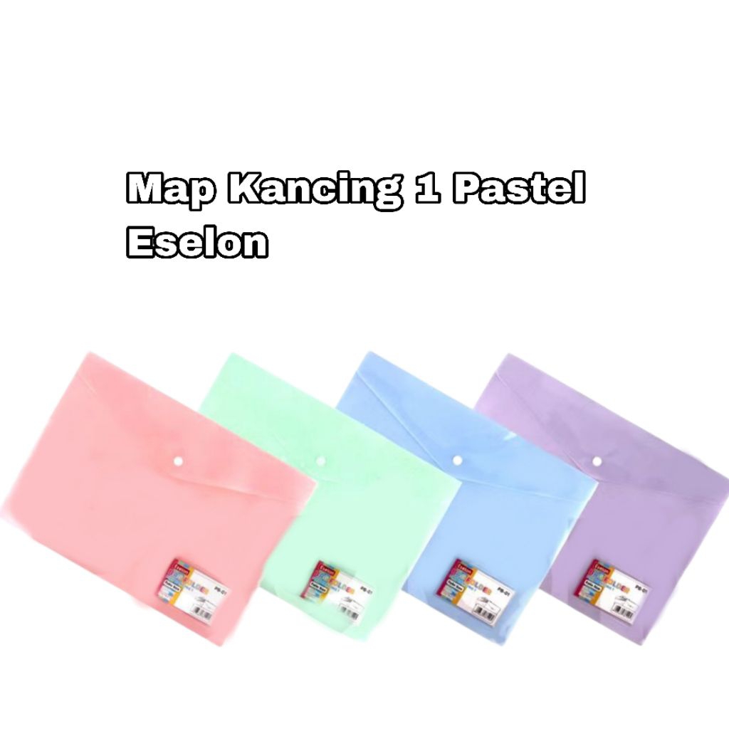 

Map Kancing Pastel F4 / 1Buah Map Kancing Pastel Eselon