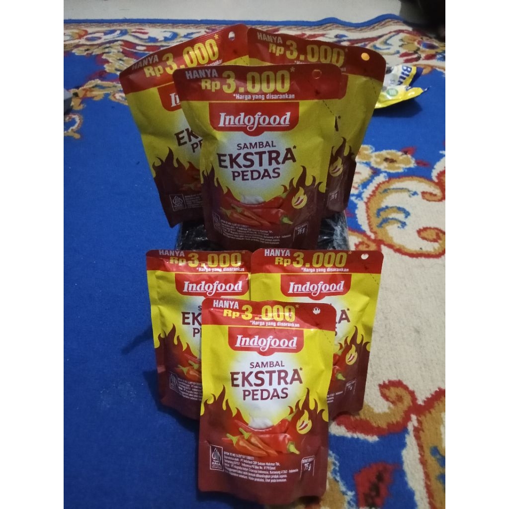 

Sambal Indofood Extra Pedas