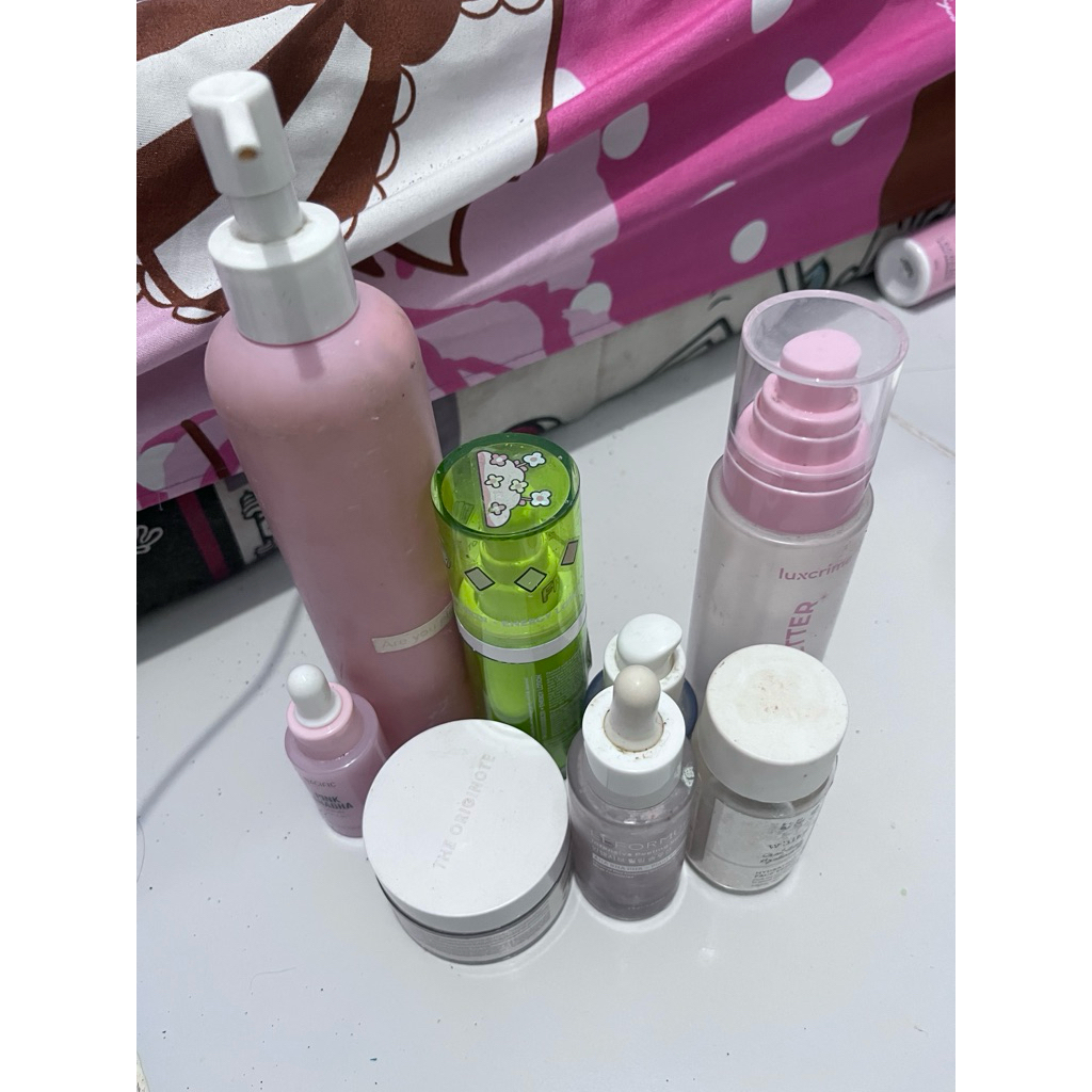 PRELOVED BOTOL/WADAH KOSONGAN SKINCARE /MAKEUP