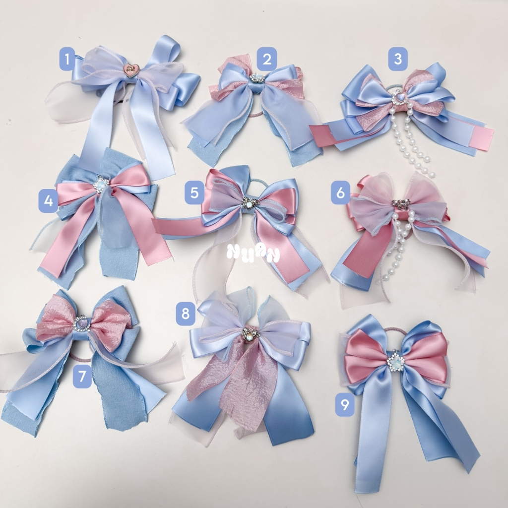 

LIGHTSTICK BOW Multifandom Pastel - Dekorasi Kpop Pita Lightstick Peralatan Konser Nuan Store