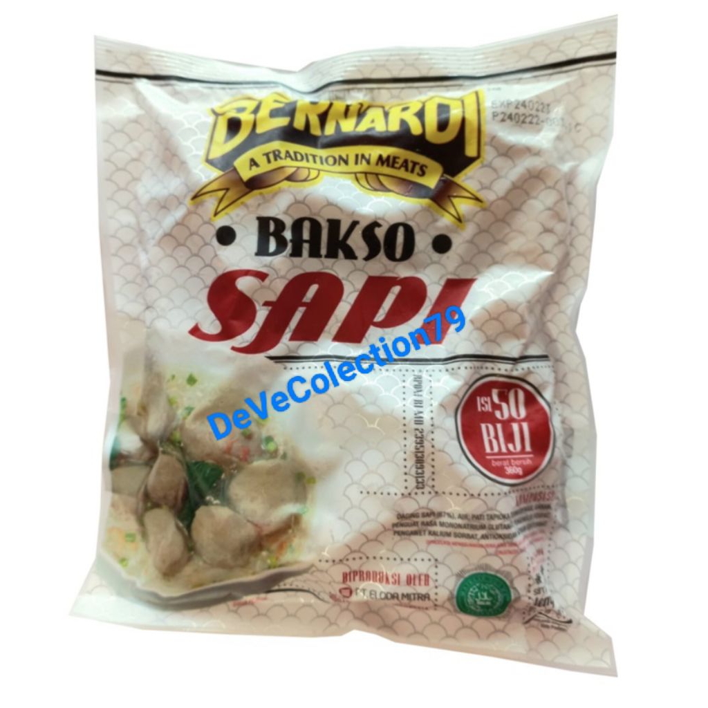 

Bakso Sapi Bernardi Kecil isi 50bj