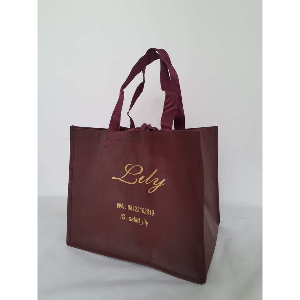 

Tas Spunbond Jahit Sablon