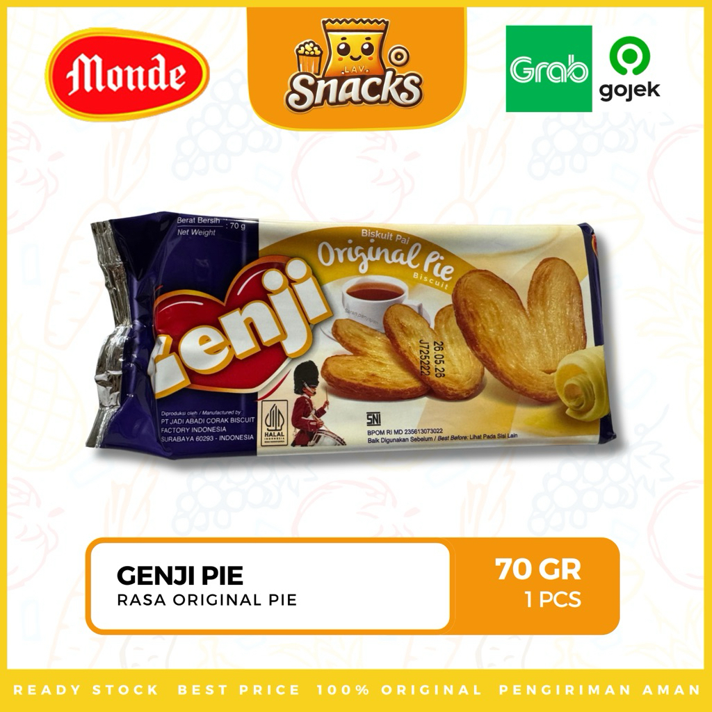 

Lav.Snacks︱Genji Original Pie 70GR - 1 PCS