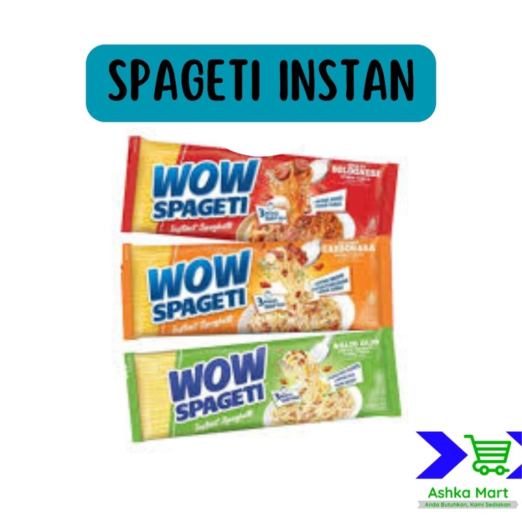 

Wow Mie Spageti Instan Kemasan 76 gram