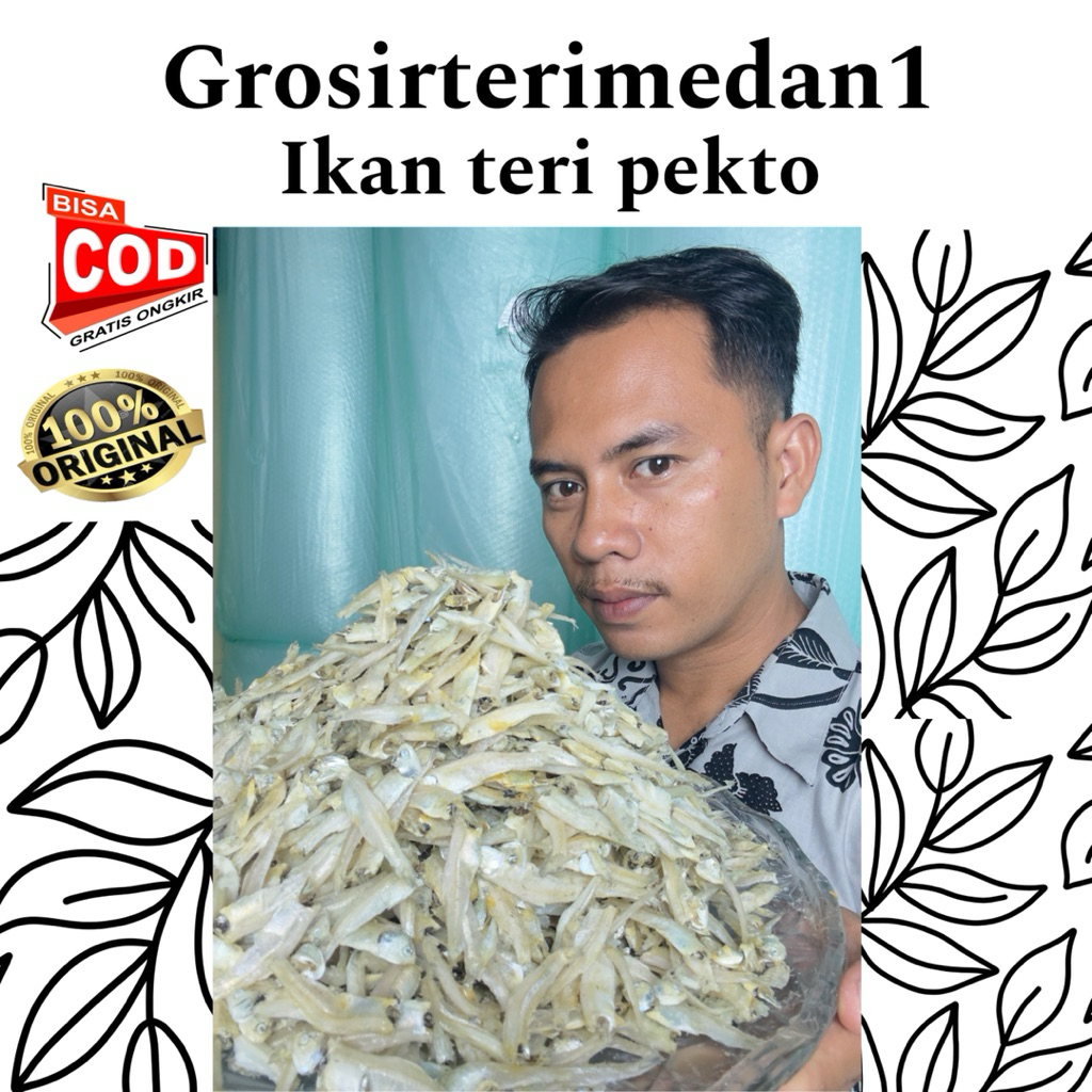 

Teri gepeng / pekto 500 gram