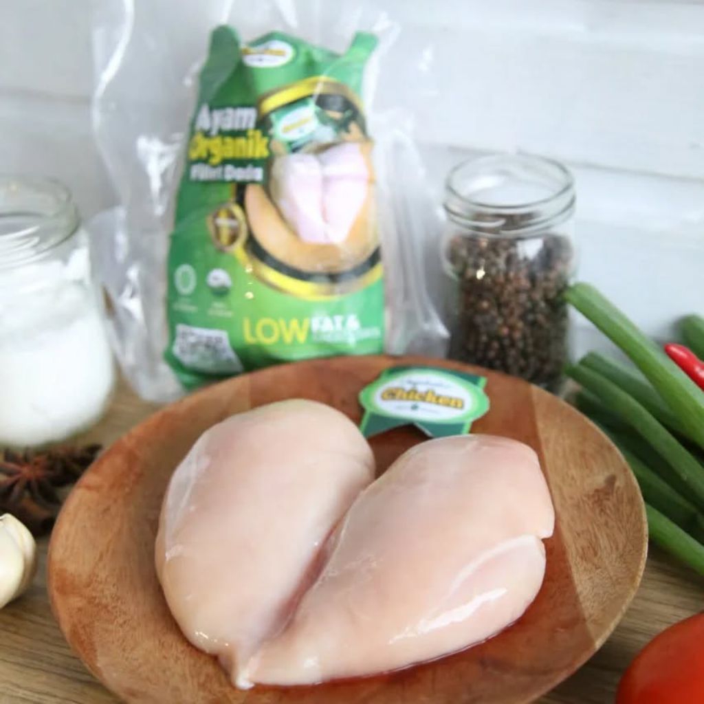 

Fillet Dada Ayam Organik Berkah Chicken | Certified Organic | Berkah Chicken Organic | Ayam Sehat | Ayam Berkah | Organik Probiotik | It's Superfood | Superfood Store