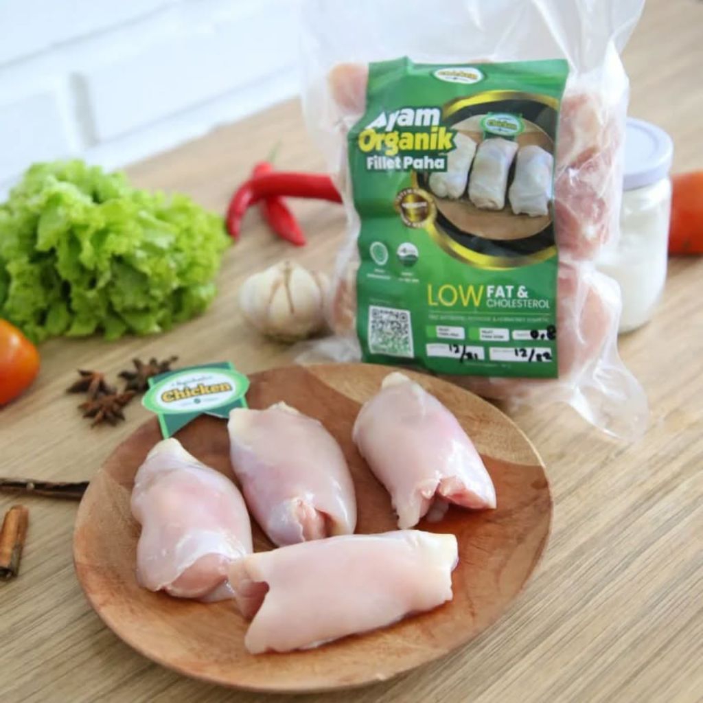 

Fillet Paha Ayam Organik Berkah Chicken | Certified Organic | Berkah Chicken Organic | Ayam Sehat | Ayam Berkah | Organik Probiotik | It's Superfood | Superfood Store