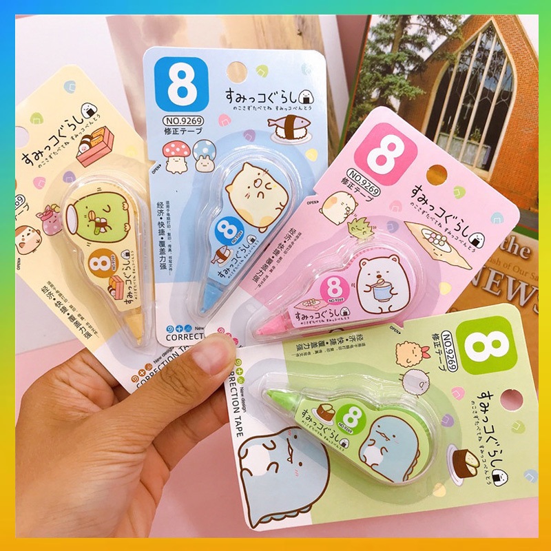 

Correction Tape 8 Meter Tipe X Pita Roll Karakter Lucu Tipe-X Tipex Penghapus Tinta Pena Pulpen Kertas