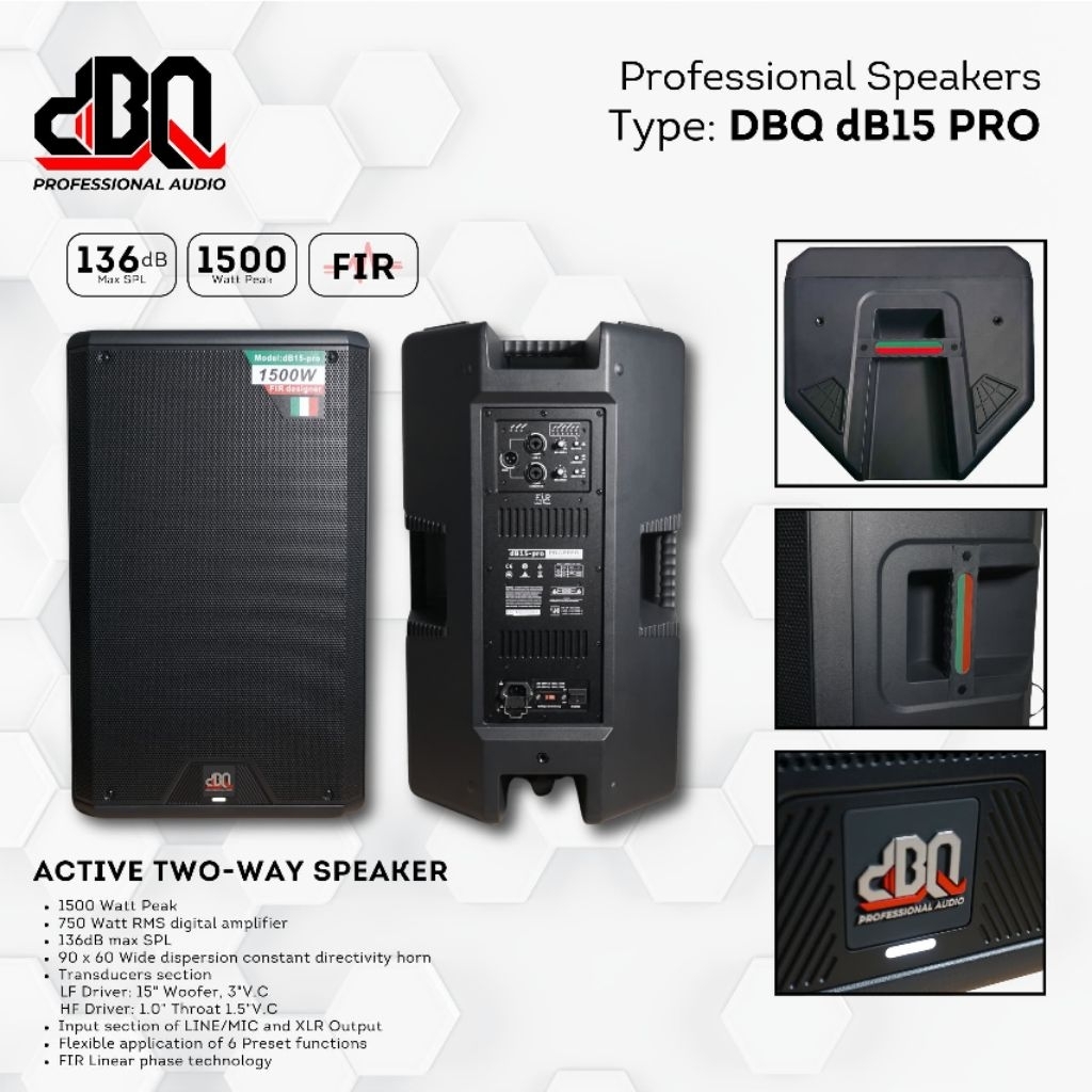 Speaker Aktif dBQ dB-15 PRO