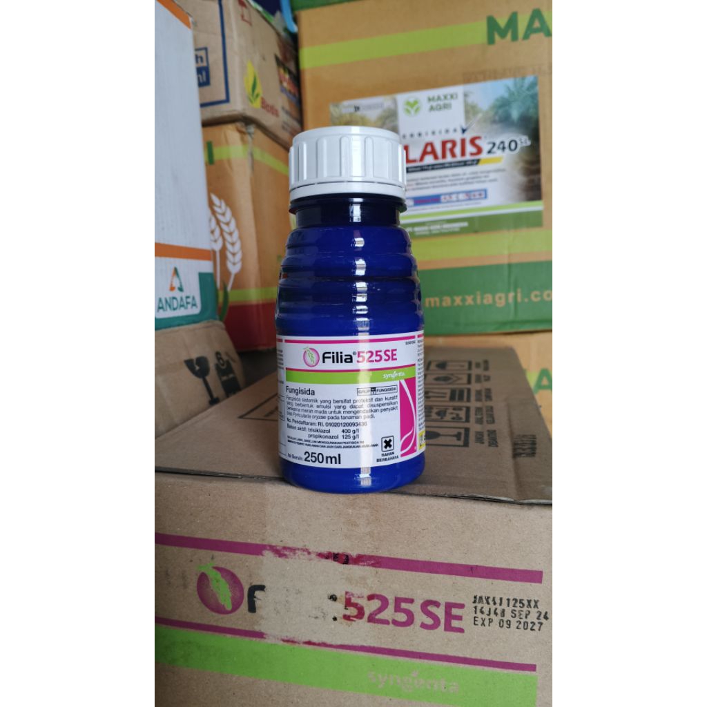 Fungisida Filia 525sc 250ml , obat potong leher padi
