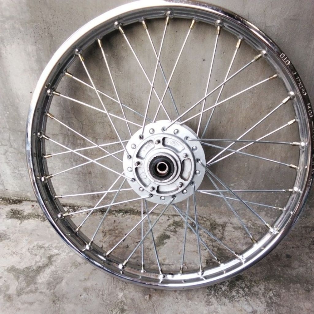 VELG DEPAN SET TROMOL HONDA SUPRA FIT LAMA SUPRA X LAMA SUPRA 100 COPOTAN