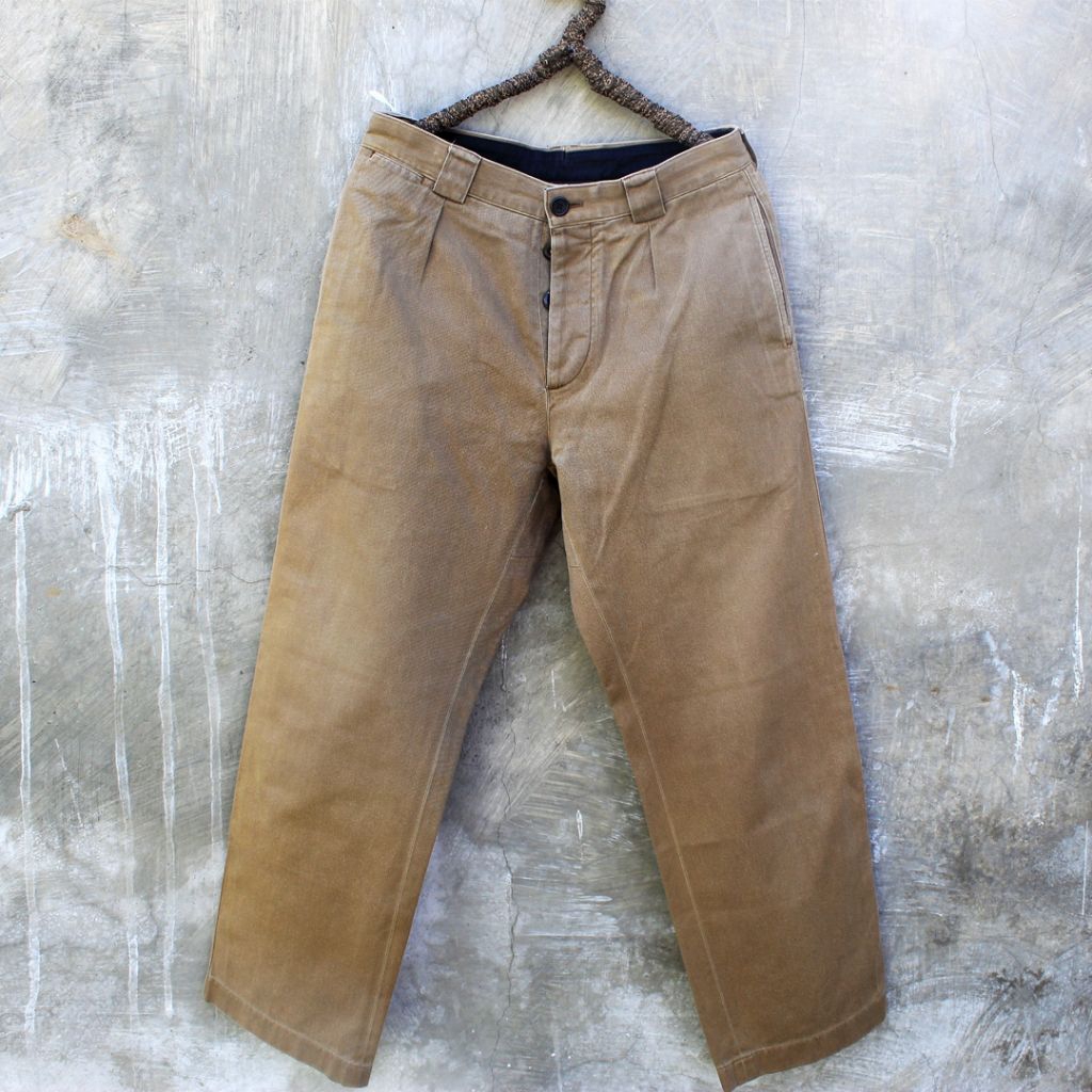 Vintage Margaret Howell buckle back pants