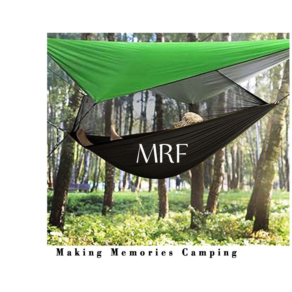 Paketan Hammock Kelambu +Fleysheet Tenda Waterproof 2x3 Yar paket pleksibele