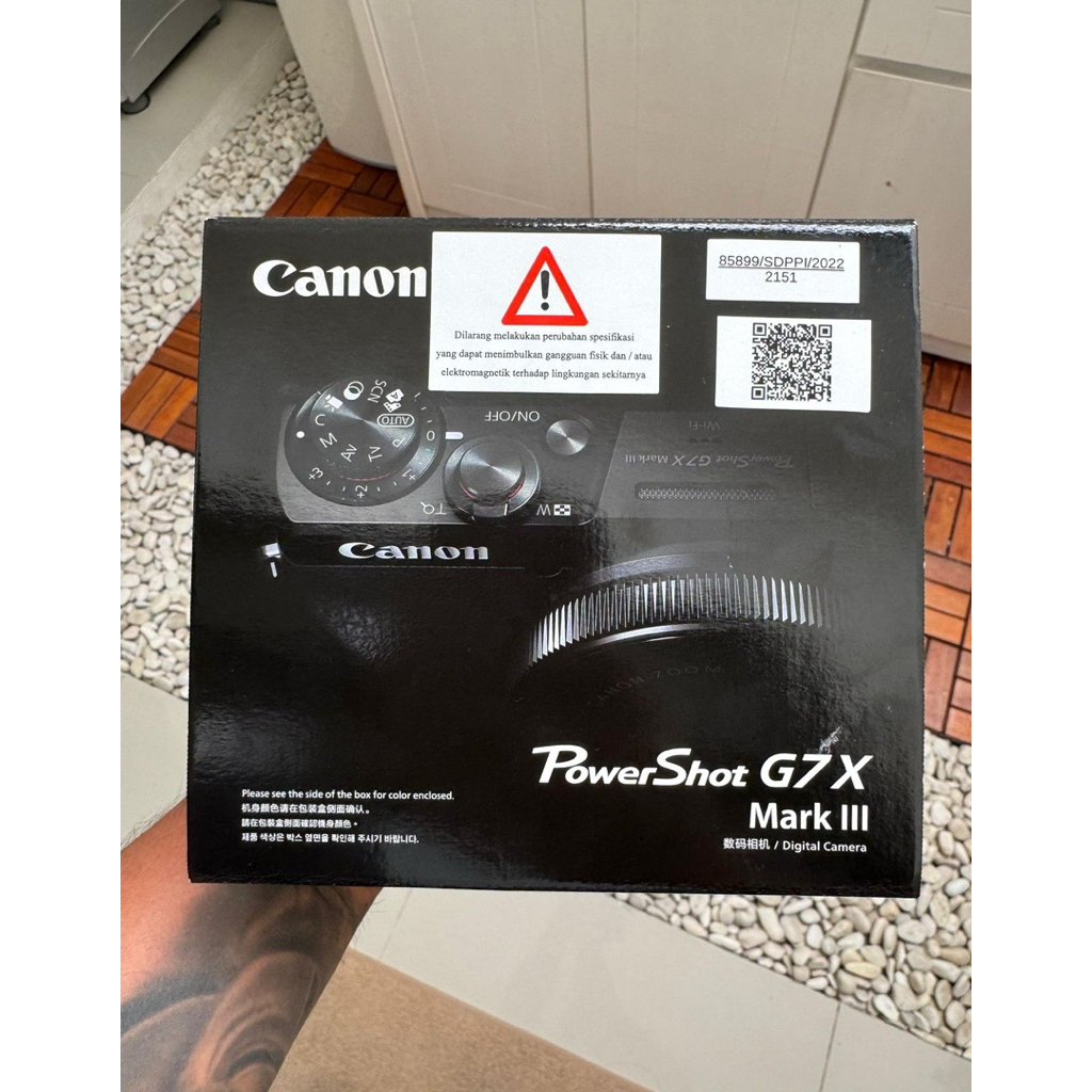 CANON G7X MARK III NEW RESMI