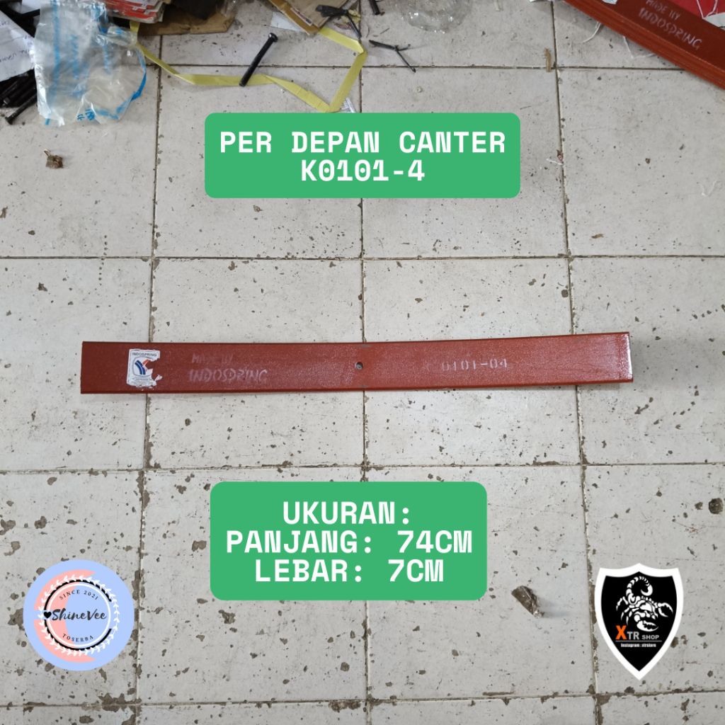 Per Depan canter No 4 / per Ps125 / per / per mitsubishi canter 125Ps k0101 - 4 / pir induk Coltdies