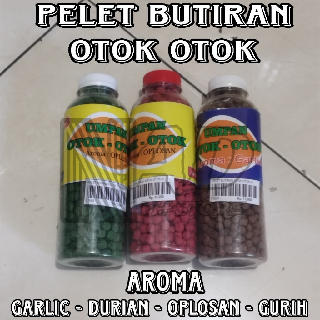 *Pelet / Umpan Butiran Otok-Otok Siap Pakai
